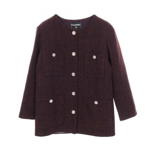 シャネル ココマークボタン ツイード その他ジャケット 衣料品 アウター レディース P71176V37139