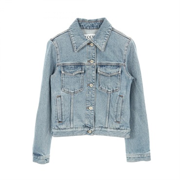 ロエベ アナグラム デニムジャケット 衣料品 アウター レディース