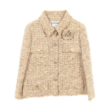 シャネル ココマークボタン ツイード その他ジャケット 衣料品 アウター レディース P28167V18056