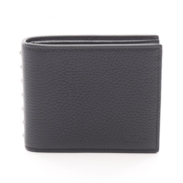 ヴァレンチノ ロックスタッド ビルフォールド 二つ折り財布 財布 メンズ 6Y2P0V17PDX0NO