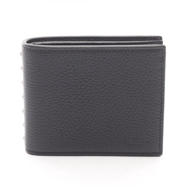 ヴァレンチノ ロックスタッド ビルフォールド 二つ折り財布 財布 メンズ 6Y2P0V17PDX0NO