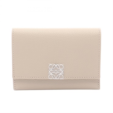 ロエベ アナグラム バーティカル ウォレット スモール 三つ折り財布 財布 レディース C821S33X125541