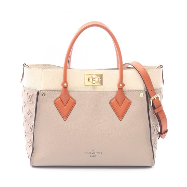 ルイ・ヴィトン オンマイサイド モノグラムタフタージュ ガレ 2WAY ハンドバッグ バッグ レディース M53825