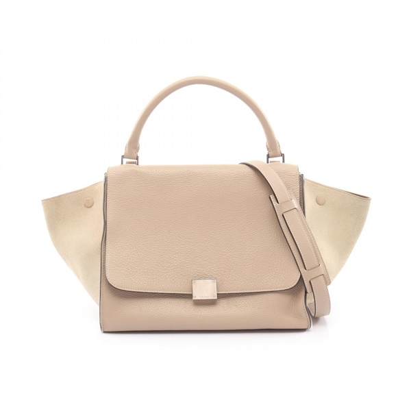 CELINE トラペーズ　ベージュ(ミディアム) セリーヌ(CELINE)セリーヌ トラペーズ ミディアム ハンドバッグ バッグ