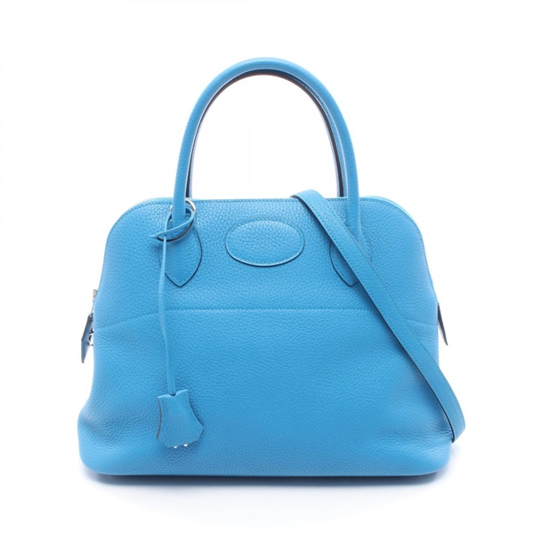 エルメス(HERMES)エルメス ボリード31 ブルーザンジバル ハンドバッグ 