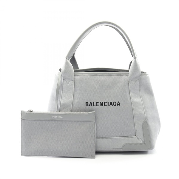 バレンシアガ(BALENCIAGA)バレンシアガ NAVY CABAS S ネイビーカバ