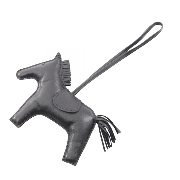 エルメス ロデオGM ソーブラック チャーム アクセサリー レディース