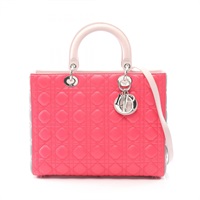Christian Dior　レディディオール カナージュ ラージ ハンドバッグ ディオール(Dior)ディオール レディディオール ラージ カナージュ