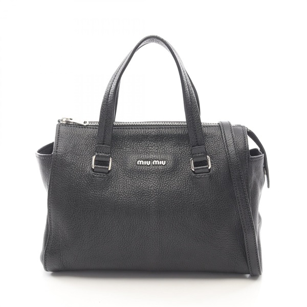 ミュウ ミュウ MADRAS ハンドバッグ バッグ レディース 5BB006