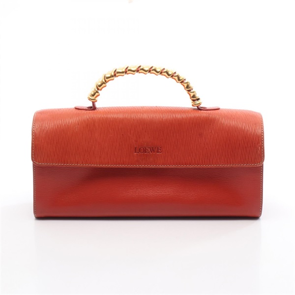 美品　LOEWE(ロエベ)　赤　ハンドバッグ パーティーバッグ ロエベ(LOEWE)ロエベ ベラスケス ハンドバッグ バッグ レディース
