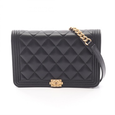 シャネル ボーイシャネル マトラッセ ショルダーバッグ バッグ レディース