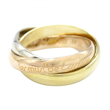 カルティエ トリニティリング リング・指輪 ジュエリー レディース