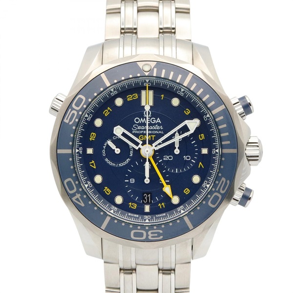 オメガ シーマスター ダイバーGMT 腕時計 時計 メンズ 212.30.44.52.03.001