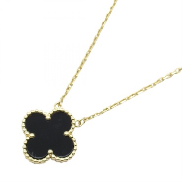 ヴァンクリーフ＆アーペル ヴィンテージアルハンブラ オニキス  ネックレス ジュエリー レディース VCARA45800