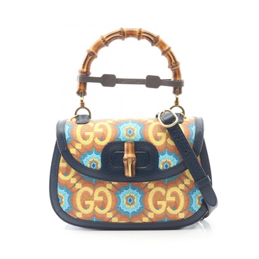 グッチ バンブー 1947 GGロゴ ハンドバッグ バッグ レディース 678489