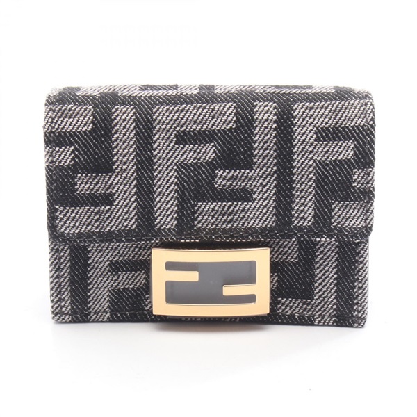 フェンディ(FENDI)フェンディ バゲット マイクロ FFジャガード 三