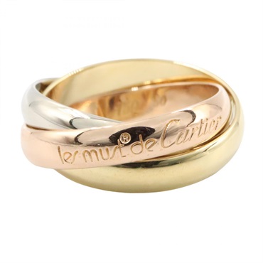 カルティエ トリニティリング リング・指輪 ジュエリー レディース