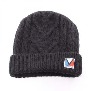 ルイ・ヴィトン  ニットキャップ 帽子 メンズ M75377