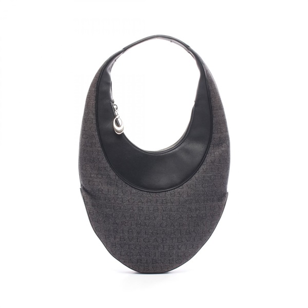 ブルガリ アスコット ロゴマニア ショルダーバッグ バッグ レディース