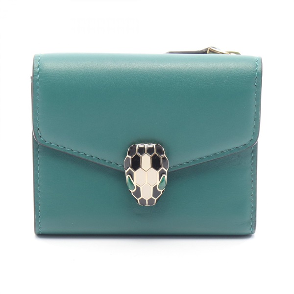 ブルガリ セルペンティ 三つ折り財布 財布 レディース