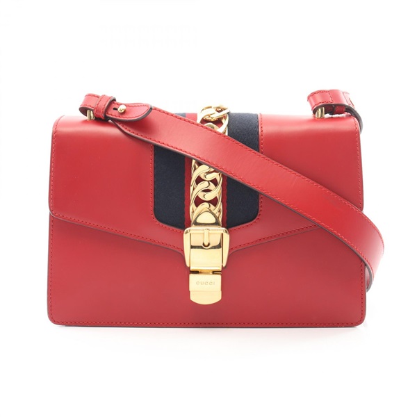 グッチ シルヴィ スモール ウェブライン ショルダーバッグ バッグ レディース 421882