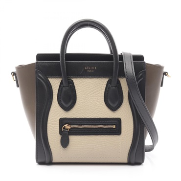 セリーヌ ラゲージ ナノショッパー ハンドバッグ バッグ レディース