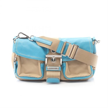 プラダ TESSUTO + VITTELO ショルダーバッグ バッグ レディース