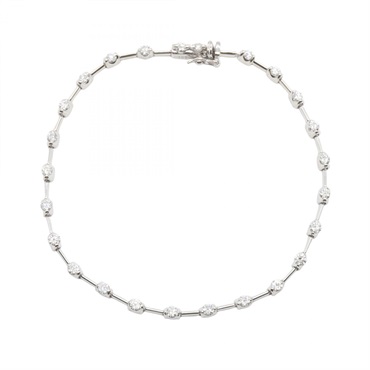 ジュエリー ダイヤモンド ブレスレット ブレスレット アクセサリー レディース ﾀﾞｲﾔ 7.9g