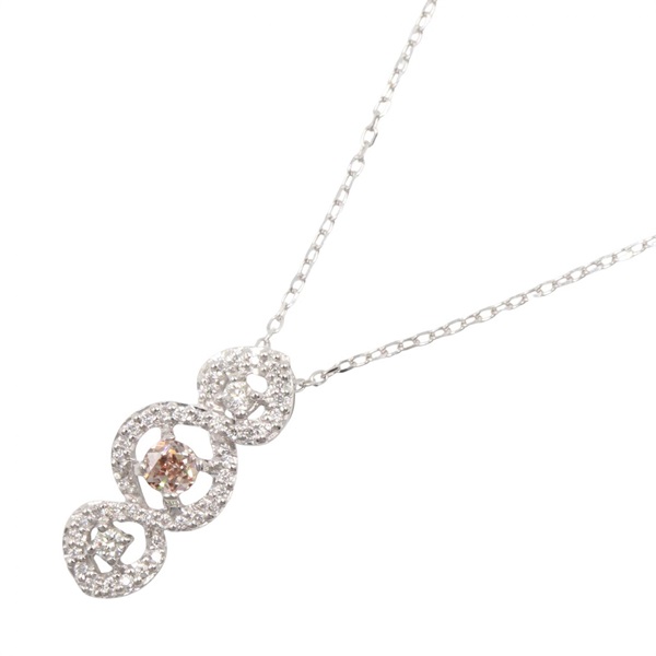 ジュエリー ピンクダイヤ ネックレス ネックレス ジュエリー レディース ﾋﾟﾝｸﾀﾞｲﾔ 2.7g