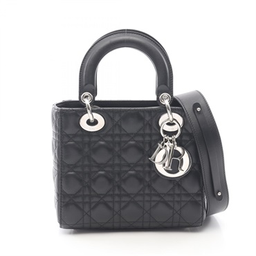 ディオール レディディオール スモール カナージュ ハンドバッグ バッグ レディース