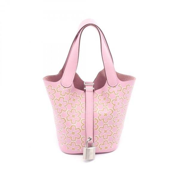 エルメス ピコタンロック ミクロ ラッキーデイジー モーヴシルベストル ハンドバッグ バッグ レディース