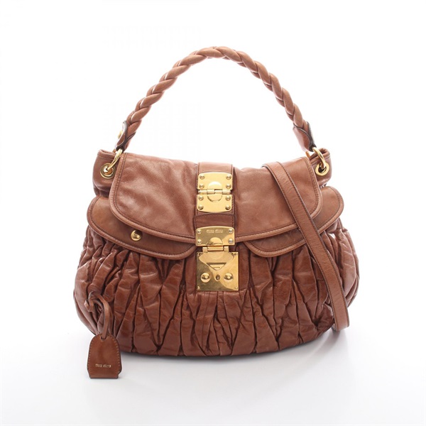 ミュウ ミュウ マテラッセ ハンドバッグ バッグ レディース