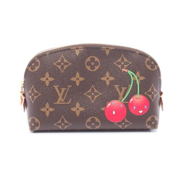 ルイ・ヴィトン LV × TM ポシェット コスメティックPM モノグラムチェリー ポーチ バッグ レディース M13766