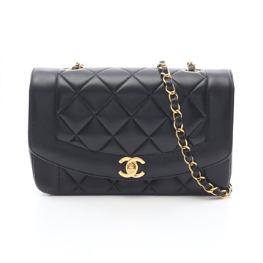 シャネル マトラッセ ダイアナフラップ ショルダーバッグ バッグ レディース