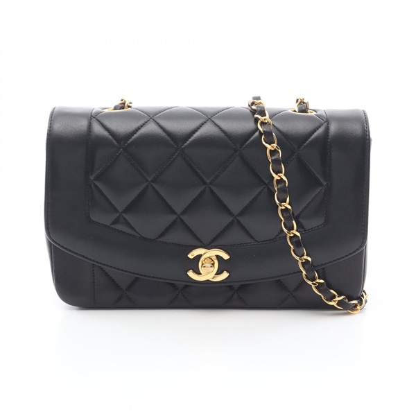 シャネル マトラッセ ダイアナフラップ ショルダーバッグ バッグ レディース
