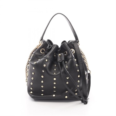 ジミーチュウ ロックスタッズ ショルダーバッグ バッグ レディース