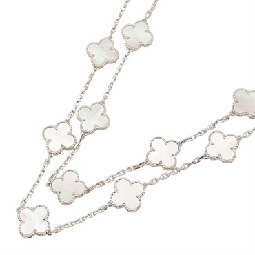 ヴァンクリーフ＆アーペル ヴィンテージアルハンブラ20モチーフ ネックレス ネックレス ジュエリー レディース