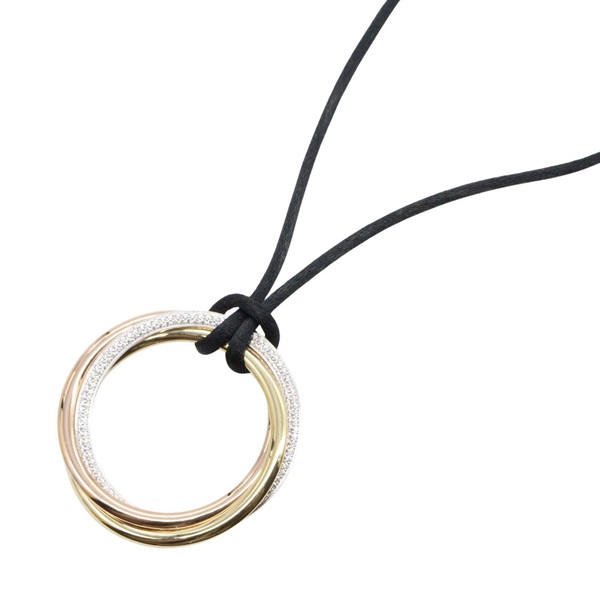 カルティエ トリニティ ダイヤ コード ネックレス ネックレス ジュエリー レディース