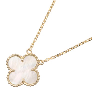 ヴァンクリーフ＆アーペル ヴィンテージアルハンブラ マザーオブパール ネックレス ネックレス ジュエリー レディース