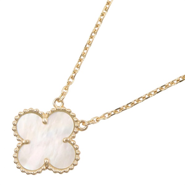 ヴァンクリーフ＆アーペル ヴィンテージアルハンブラ マザーオブパール ネックレス ネックレス ジュエリー レディース