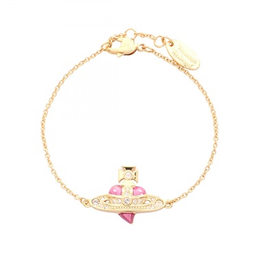 ヴィヴィアンウエストウッド NEW DIAMANTE HEART ブレスレット アクセサリー レディース 6102021T/02R927