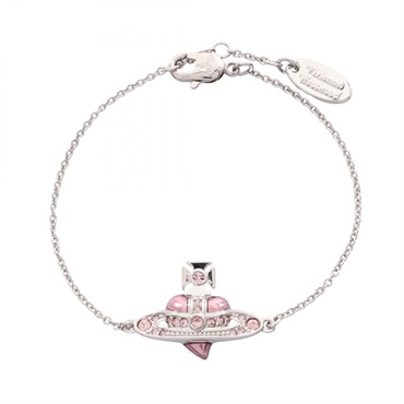 ヴィヴィアンウエストウッド NEW DIAMANTE HEART ブレスレット アクセサリー レディース 6102021T/02P686