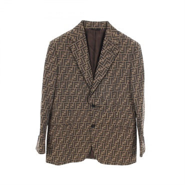 フェンディ ズッカ テーラードジャケット 衣料品 アウター メンズ