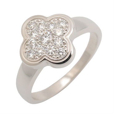 ヴァンクリーフ＆アーペル ピュアアルハンブラ リング ダイヤ リング・指輪 ジュエリー レディース