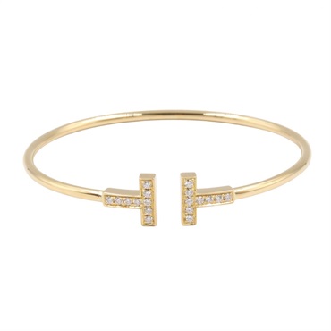 ティファニー Tワイヤー ブレス ダイヤ ブレスレット アクセサリー レディース