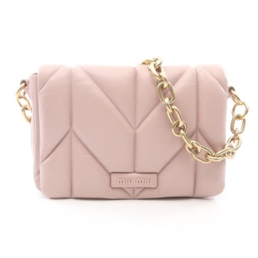 ミュウ ミュウ トラプンタータ キルティング ショルダーバッグ バッグ レディース 5BD213