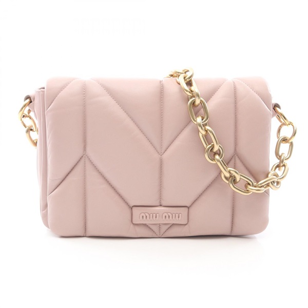 ミュウ ミュウ トラプンタータ キルティング ショルダーバッグ バッグ レディース 5BD213