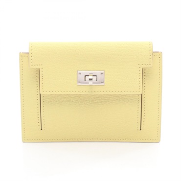 エルメス ケリーポケットコンパクト リモンチェッロ コインケース 財布 レディース 079000CK