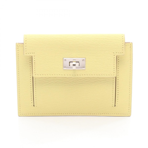 エルメス ケリーポケットコンパクト リモンチェッロ コインケース 財布 レディース 079000CK