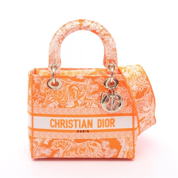 ディオール LADY D-LITE ミディアム 2WAY ハンドバッグ バッグ レディース